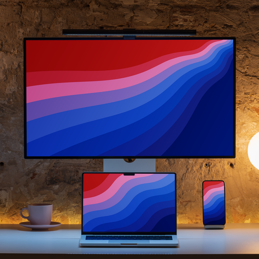 Dynamischer Wallpaper Kursiv