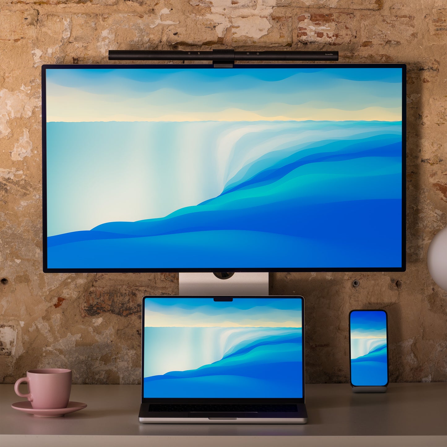 Dynamischer Wallpaper Wasserfall