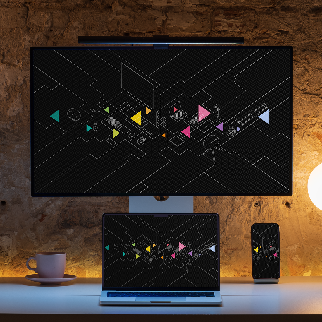 Dynamischer Wallpaper K – kram.store